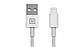 Кабель REAL-EL USB-Lightning 1m, White (4743304104666), фото 5