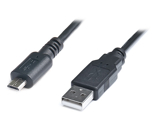 Кабель REAL-EL Premium USB - microUSB 2.0 1m, чорний, фото 1