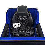 Дитячий електромобіль на акумуляторі Джип Mercedes M 4180 з пультом р/у для дітей 3-8 років автофарбування Синій, фото 9