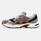 Кросівки чоловічі сірі Asics Gel-1130 x Hal Studio Grey Brown Black (14690), фото 3