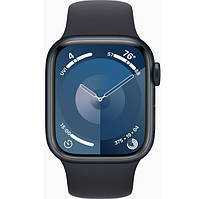Смарт-часы Apple Watch Series 9 GPS 41mm Midnight Aluminium Case with Midnight Sport Band S/M MR8W3