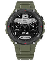 Розумний чоловічий годинник з компасом Uwatch DT5 Compas Green Salex