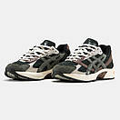 Кросівки чоловічі хакі Asics Gel-1130 Khaki Brown Beige (14608), фото 3