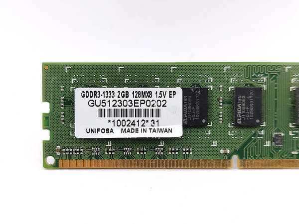 Unifosa DDR3 2Gb 1333MHz PC3 10600U GU512303EP0202