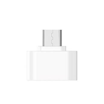 Адаптер XoKo AC-050 USB — micro USB (F/M) White (XK-AC050-WH)
