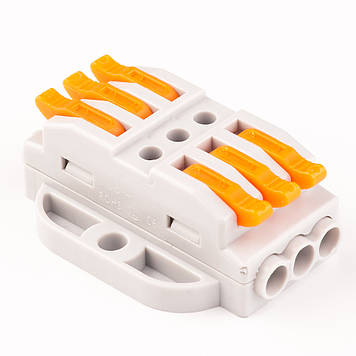 Клема з'єднувальна двостороння з кріпленнями CMK-723