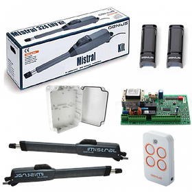 Комплект автоматики для двостулкових воріт FAAC Genius Mistral 300 LS