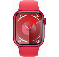 Смарт-часы Apple Watch Series 9 GPS 41mm Red Aluminium with Red Sport Band M/L (MRXH3)