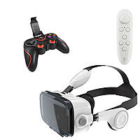 Окуляри віртуальної реальності VRBox Bobo VRZ4 віар шолом для телефона з пультом керування (bbx)