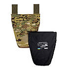 Комплект плитоноска 2ARMOR FULL з плитами 2 клас + баліст. захист паху та попереку 1 клас Cordura 1000D MultiCam, фото 3