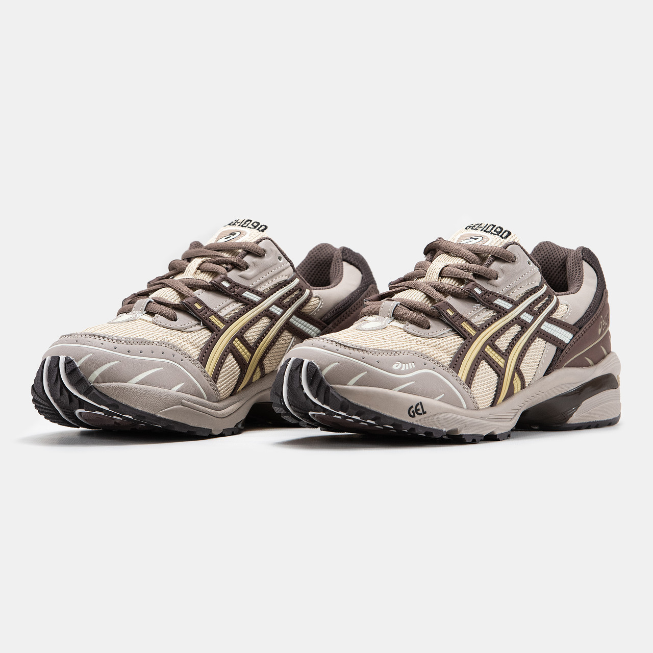 Кросівки чоловічі бежеві Asics Gel-1090 Beige Brown (14695), фото 1