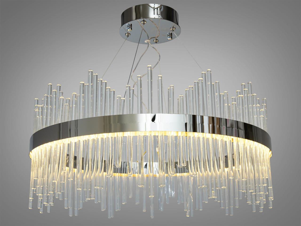 Світлодіодна підвісна люстра 839/600CH, фото 1