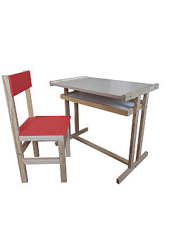 Дитячий стілець і парта Іграша 60*40*10 см Різнобарвний (ПА3)