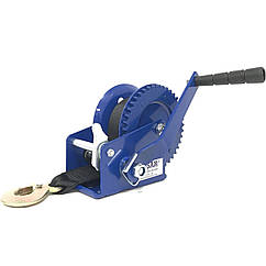 Лебідка ручна 0,54т BST R 1200 LBS ремінь Husar Winch