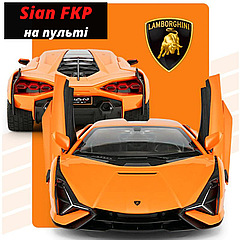 Машинка Rastar Lamborghini Sian (97760) на радіокеруванні. 1:14. Колір: помаранчевий