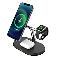 Беспроводная зарядка XS-Q15W QI док станция для iPhone Watch AirPods для айфона часов наушников