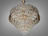 Золота кришталева люстра D892-500G, фото 3
