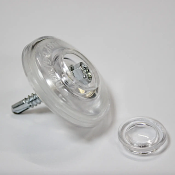 Термошайба Makrolon для кріплення полікарбонату 41 мм Прозора (25шт) mebelime