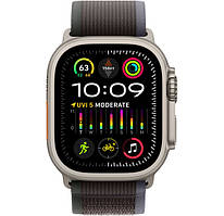Смарт-годинник Apple Watch Ultra 2 GPS + Cellular, 49mm Titanium Case with Blue/Black Trail Loop - M/L (MRF63)