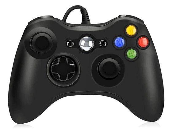 Джойстик XBox X360 дротовий ігровий геймпад, кондиціонер дротовий маніпулятор для Xbox360 PC Чорний V&Vsft