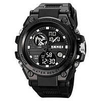 Часы наручные мужские SKMEI 2031BK BLACK, мужские тактические часы, противоударные часы. XR-109 Цвет: черный