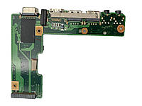 Дополнительная плата USB VGA HDMI аудио разъемы для ноутбука Asus X52N (60-NZII01000-B02) Б/У