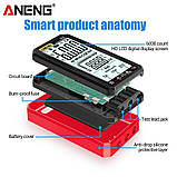 Мультиметр цифровий ANENG 620A Black з великим РК дисплеєм, фото 3