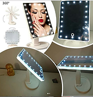 Зеркало настольное с подсветкой LED - бренд Large Led Mirror SEN