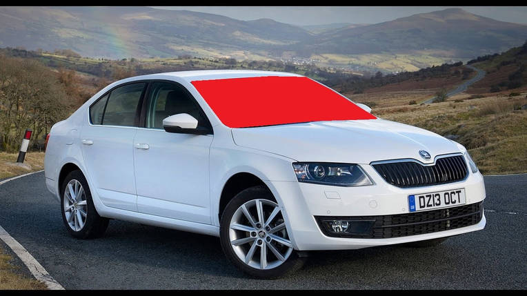 Скло лобове SKODA OCTAVIA після 2013 р. (пр-во AGC Завод) ГС 96804 (запобігання 800 грн), фото 2