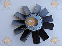 Крыльчатка радиатора Газель Соболь Cummins дв. (вентелятор) 11 лопастей (42см диаметр максимальный, посадочное