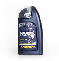 Масло моторное Outboard 2-Takt Premium API TD METALL 1л (пр-во Mannol Германия) ФЮ 329/2