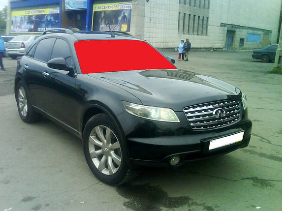 Скло лобове INFINITI FX35, 37, 45, 50 МПЗ, молдинг, ДД, VIN (пр-во SAFE GLASS Україна) ГС 50368 (передоплата, фото 2