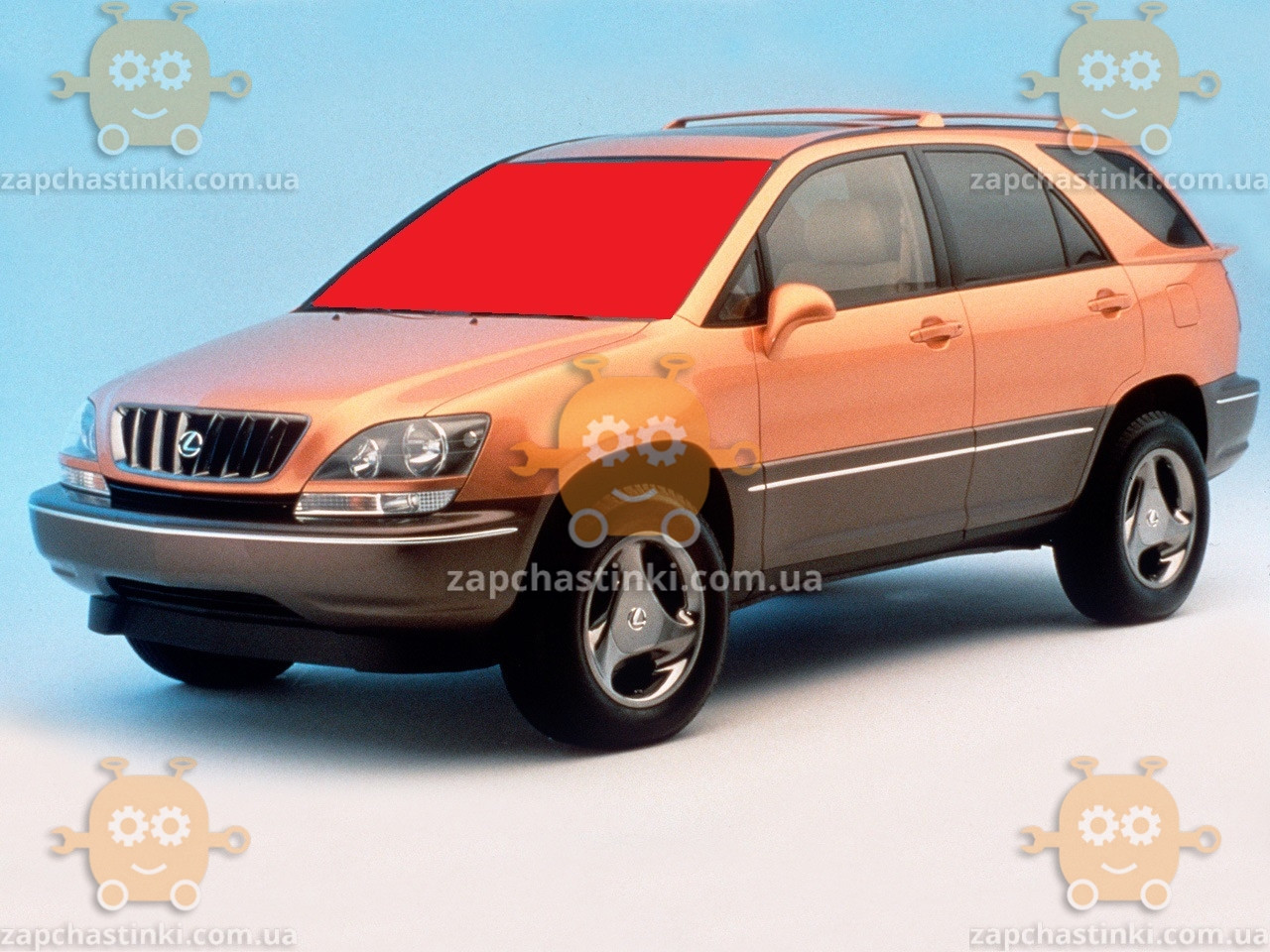 Скло лобове LEXUS RX300 1997-03 МПЗ, VIN (пр-во SAFE GLASS Україна) ГС 99446 (передоплата 300 грн)