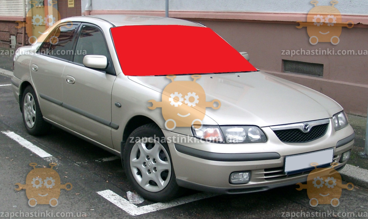 Скло лобове MAZDA 626 1998-02г. кріплення дзеркала (пр-во BENSON) ГС 101513 (передоплата 350 грн)