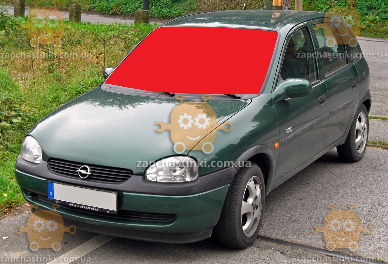 Скло лобове Opel Corsa 2000-06г. МПЗ, VIN (пр-во SAFE GLASS Україна) ГС 103993 (передоплата 250 грн)