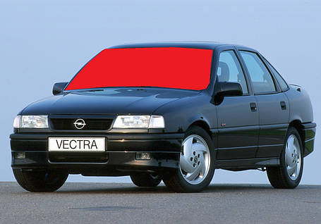 Скло лобове Opel Vectra A 1988-95г ПШТ (пр-во SAFE GLASS Україна) ГС 50651 (передоплата 50%), фото 2