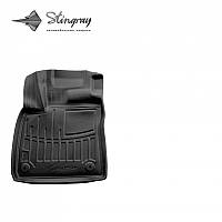 3D водительский коврик Ford Transit Courier 2014- Stingrey (Форд Транзит Курьер) передний левый