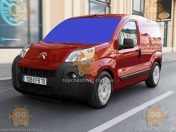 Скло лобове CITROEN NEMO VIN, місце під дзеркало після 2007р. (пр-во SAFE GLASS) ГС 97896 (передоплата 250, фото 2