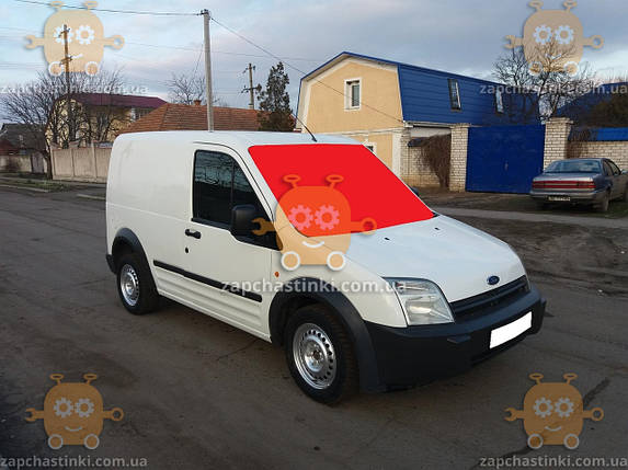 Скло лобове FORD CONNECT після 2003р. місце під зеркалои, VIN (пр-во SAFE GLASS) ГС 44913 (передоплата 300, фото 2