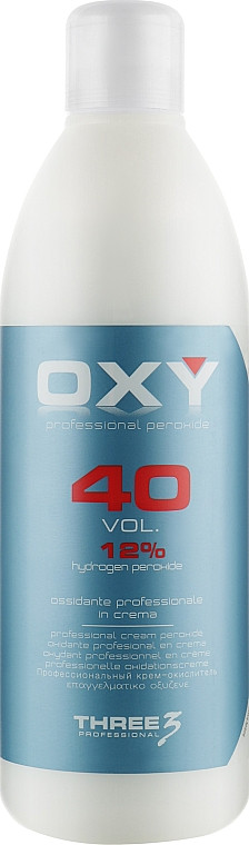 FAIPA THREE 3 Pro OXY Cream Крем-окислювач 40 vol (12%), 200 мл (Оригінал), фото 1
