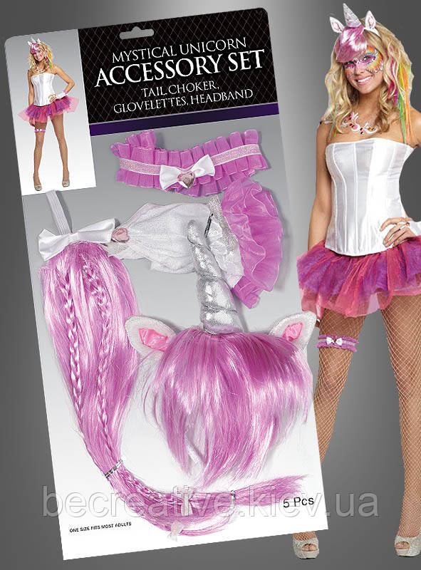 Комплект костюма єдинорога з пов'язкою на голову