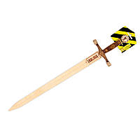 Дерев'яний сувенірний меч «ЕКСКАЛІБУР» 000102 іграшкова зброя з дерева для дітей іграшкова зброя з