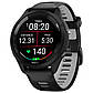 Смарт-годинник Garmin Forerunner 265 Black Bezel and Case with Black/Powder Gray Silicone Band (010-02810-50), фото 2