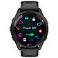 Смарт-годинник Garmin Forerunner 265 Black Bezel and Case with Black/Powder Gray Silicone Band (010-02810-50), фото 3