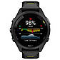 Смарт-годинник Garmin Forerunner 265S Black Bezel and Case with Black/Amp Yellow Silicone Band (010-02810-53), фото 7