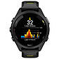 Смарт-годинник Garmin Forerunner 265S Black Bezel and Case with Black/Amp Yellow Silicone Band (010-02810-53), фото 8