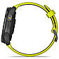 Смарт-годинник Garmin Forerunner 965 Carbon Gray DLC Titanium Bezel with Black Case/Amp Yellow/Black Silicone, фото 2