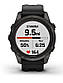 Смарт-годинник Garmin Fenix 7S Pro Sapphire Solar Carbon Gray Titanium with Black Silicone (010-02776-54), фото 9