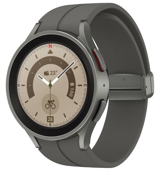 Смарт годинник Samsung Galaxy Watch 5 Pro 45mm Titanium (SM-R920NZTASEK)