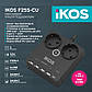 Фільтр-подовжувач IKOS F25S-CU Black (0006-CEF), фото 3